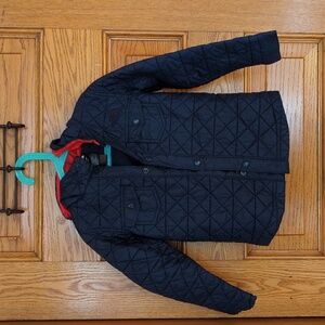 North face navy jacket
